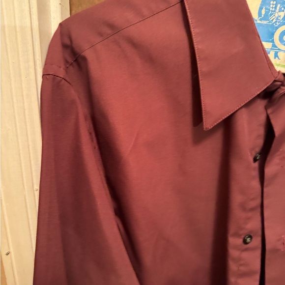 Set of 2 Men’s Van Heusen Size 16 1/2 32/33 Long Sleeve Button Down Shirts - Picture 6 of 11